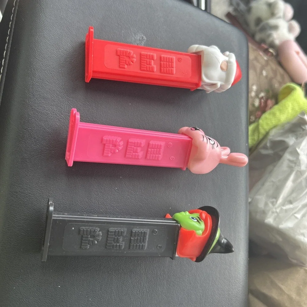 3 Holiday Pez Dispensers Santa, (2025) Easter Bunny (2022) And Witch (2023)